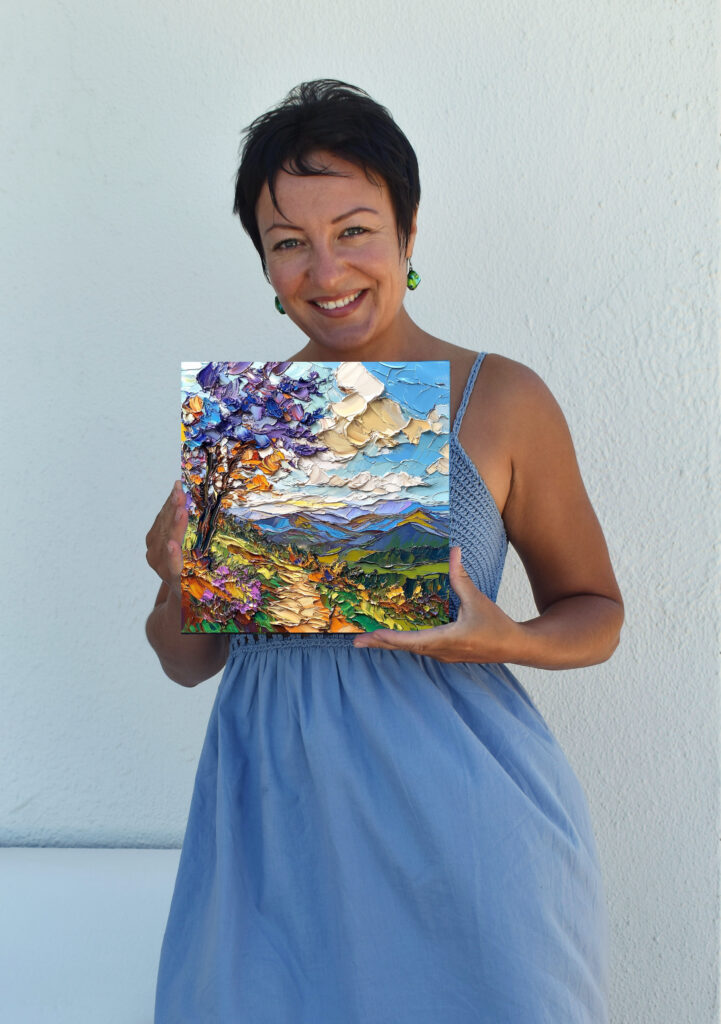 Blue Ridge Mountain Painting