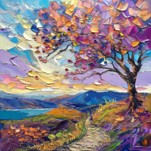 Blue Ridge Mountains Painting