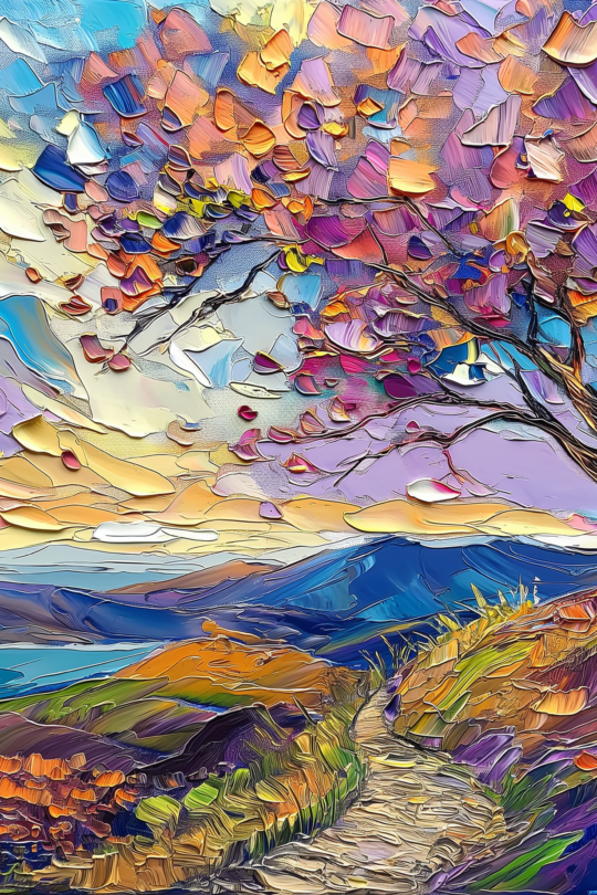 Blue Ridge Mountains Painting