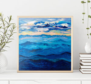 Blue Ridge Mountains Painting