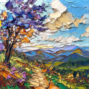 Blue Ridge Mountains Painting