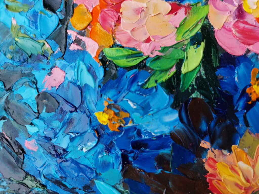 Daisy Flowers painting