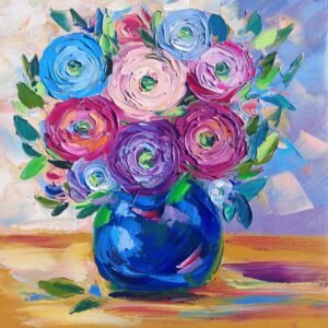 Ranunculus Painting