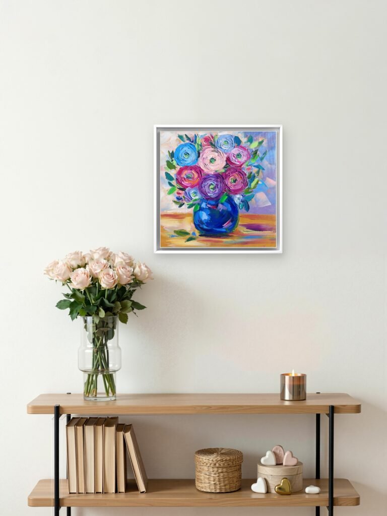 Ranunculus Painting