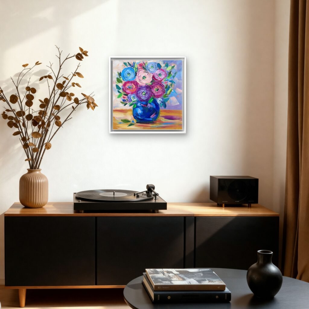 Ranunculus Painting